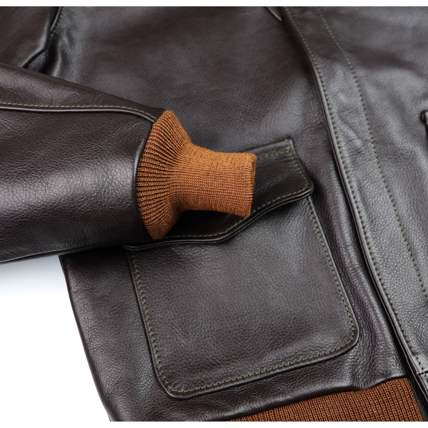 Aero Unknown Maker 1756 A-2 Dark Seal Vicenza 2HB knit cuff IG square.jpg
