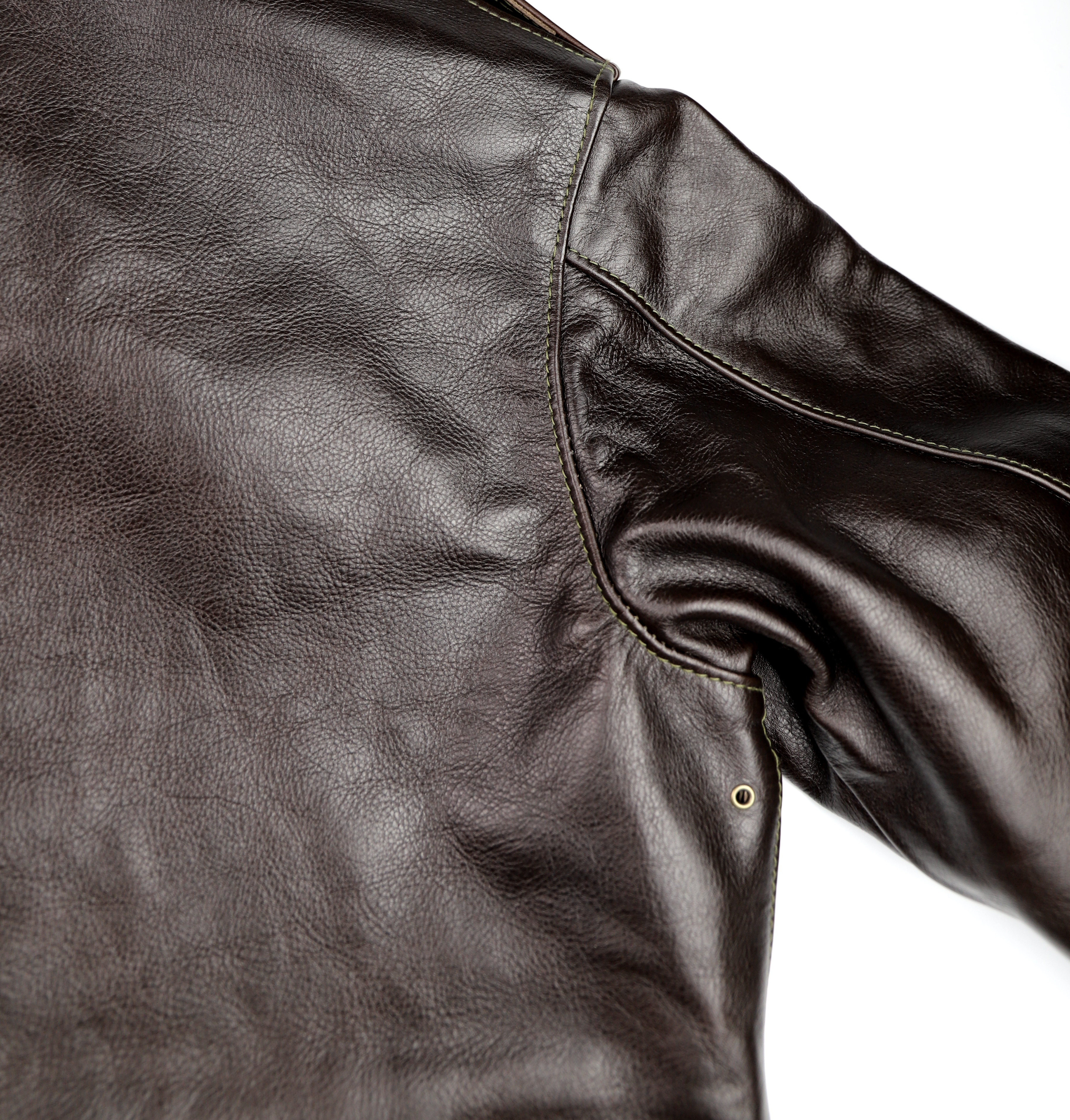 Aero Unknown Maker 1756 Dark Seal Vicenza Horsehide A5F shoulder grain.jpg