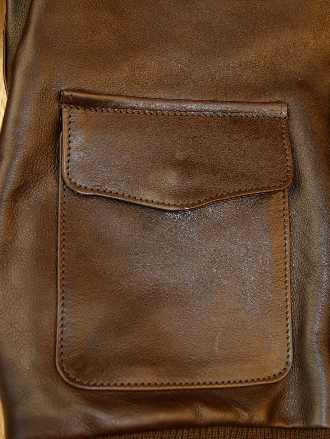 Aero Unknown Maker 1756 Dark Seal Vicenza Horsehide DP2 patch pocket.jpg