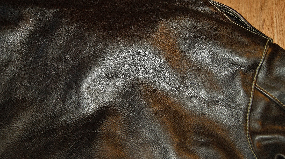 Aero Unknown Maker Dark Seal Vicenza Horsehide back grain.jpg