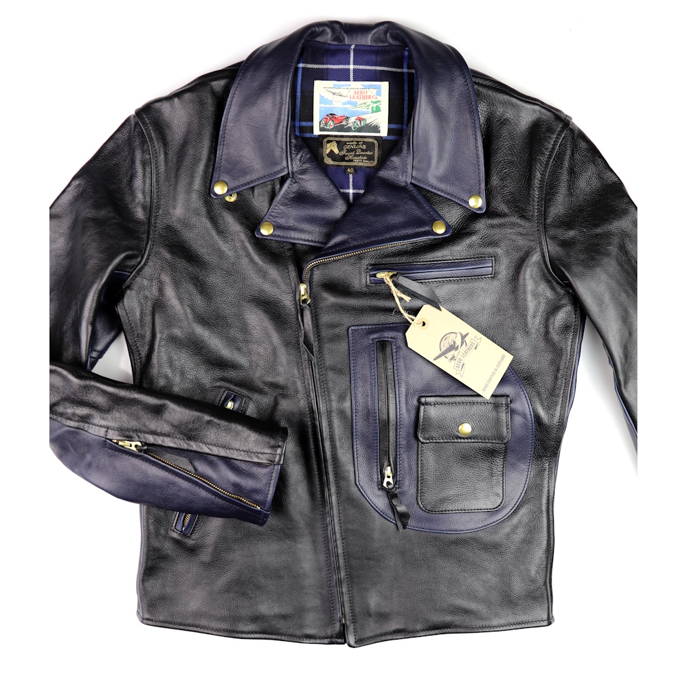 Aero Vincent Two-Tone Black and Navy Vicenza JW8 front.jpg