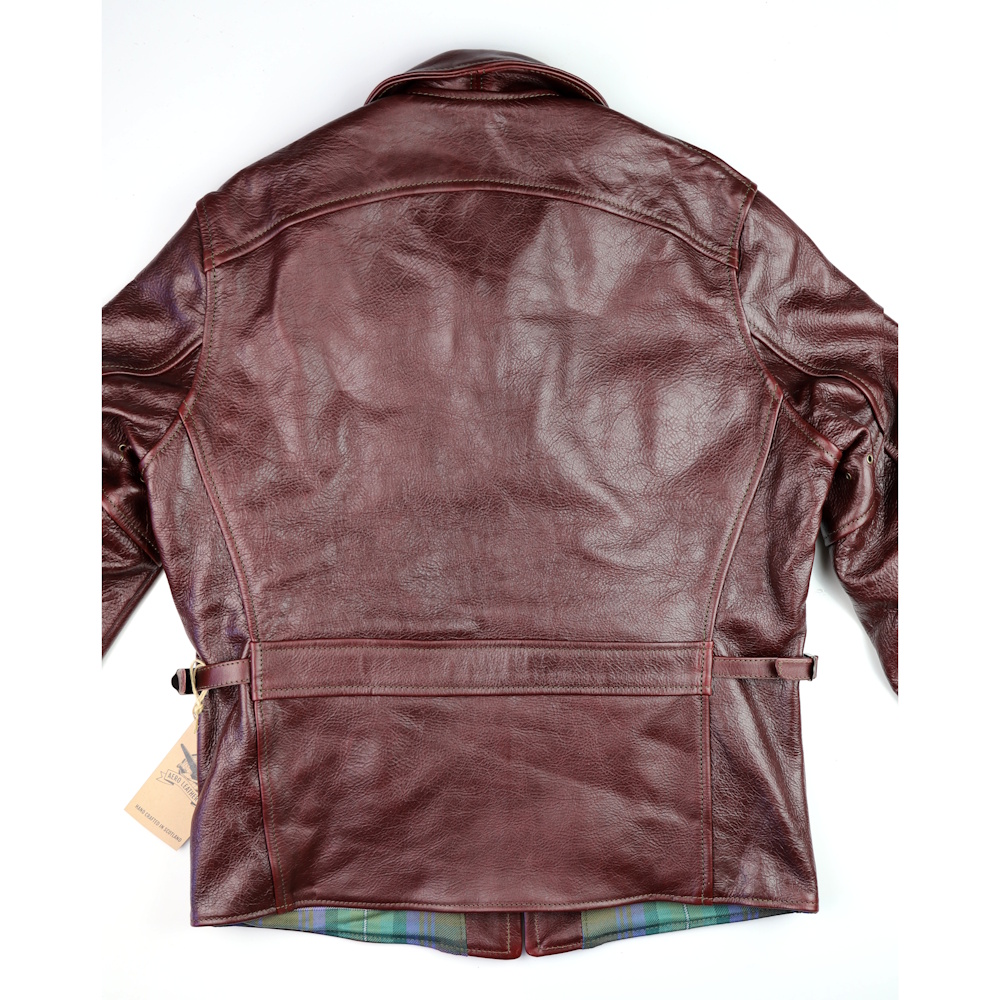 Aero Wayfarer Cordovan Vicenza horsehide back.jpg
