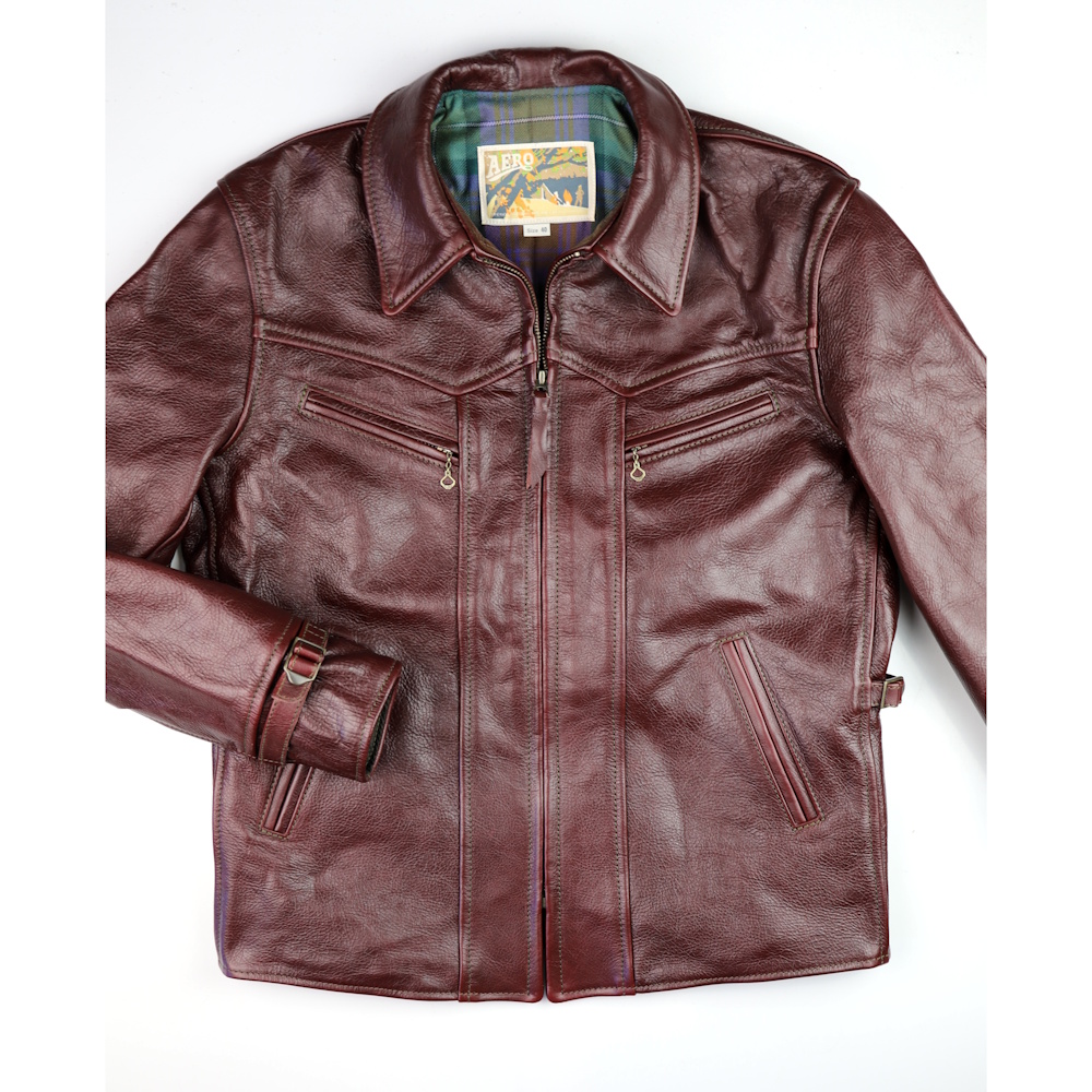 Aero Wayfarer Cordovan Vicenza horsehide front.jpg