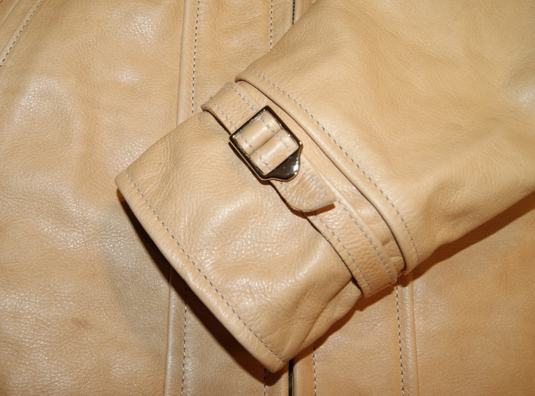 Aero Wayfarer Natural Vicenza Horsehide 38 cinch cuff.jpg