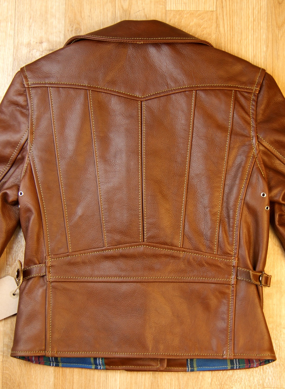 Aero Women's Hooch Hauler Russet Vicenza Horsehide back.jpg