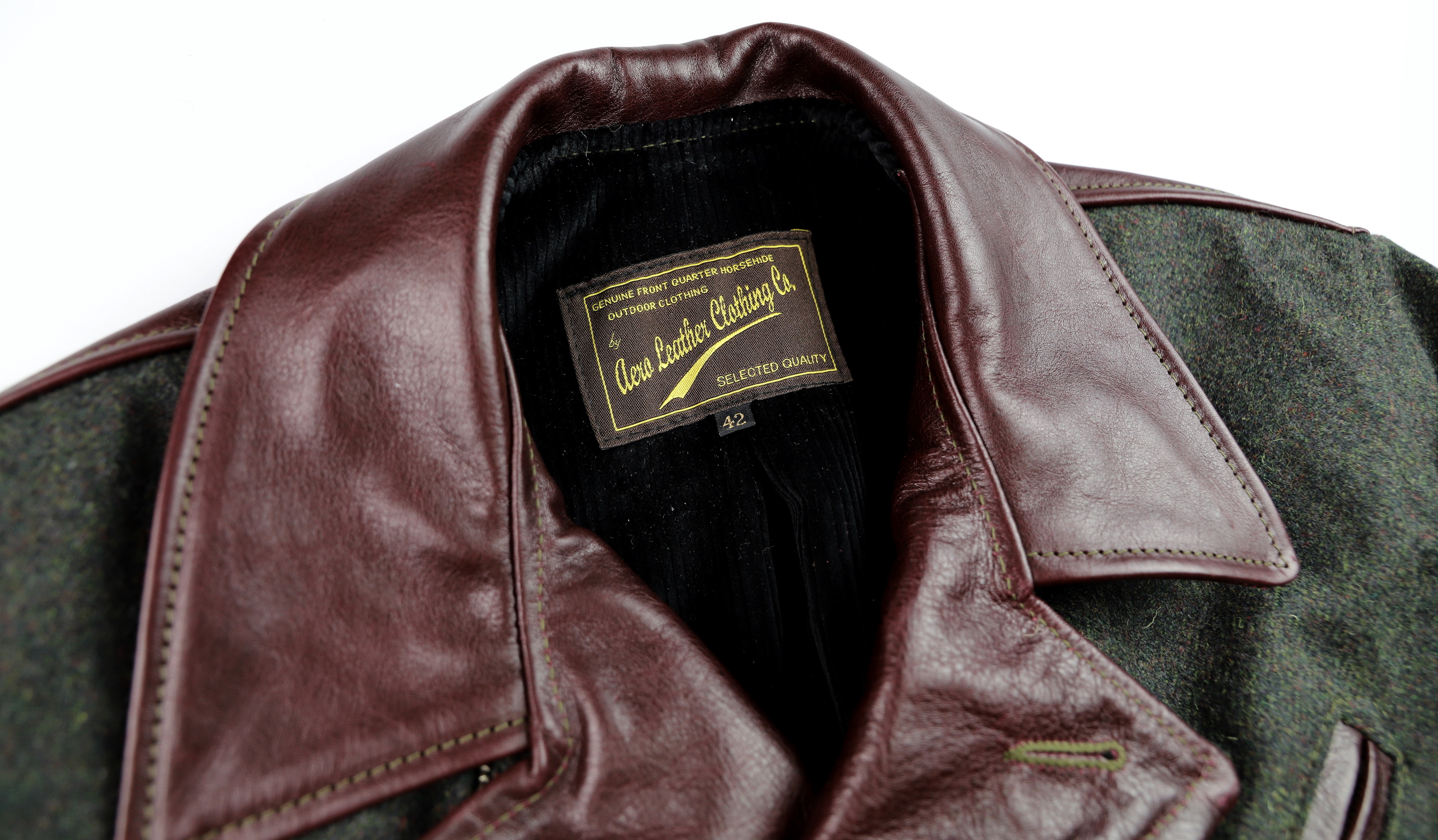 Aero Wool and Horsehide STF Bootlegger Cordovan Vicenza B77 Tag.jpg