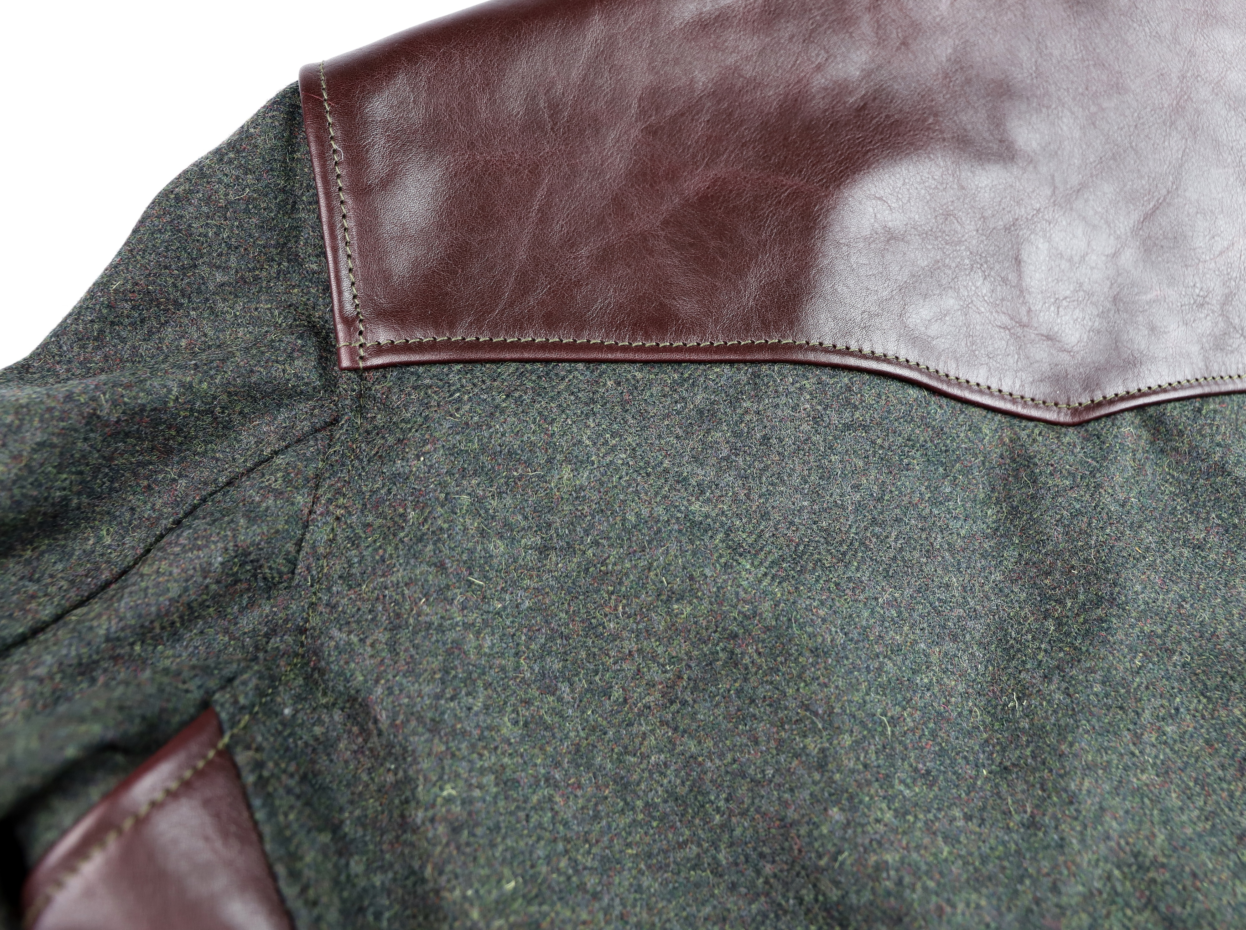 Aero Wool and Horsehide STF Bootlegger Cordovan Vicenza B77 Yoke.jpg