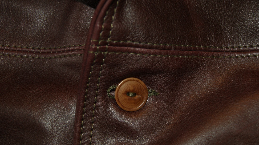 Aero Work Coat Cordovan Vicenza Detail.jpg