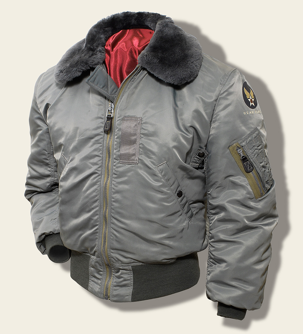 Buzz Rickson USAF B-15D Flying Jacket, Sage Green BR13293.jpg