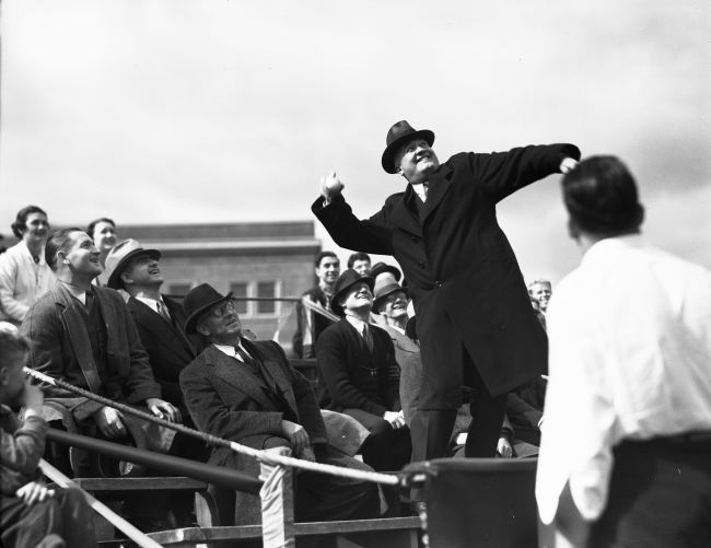 HC53 Chancellor first pitch 1938 throw.jpg