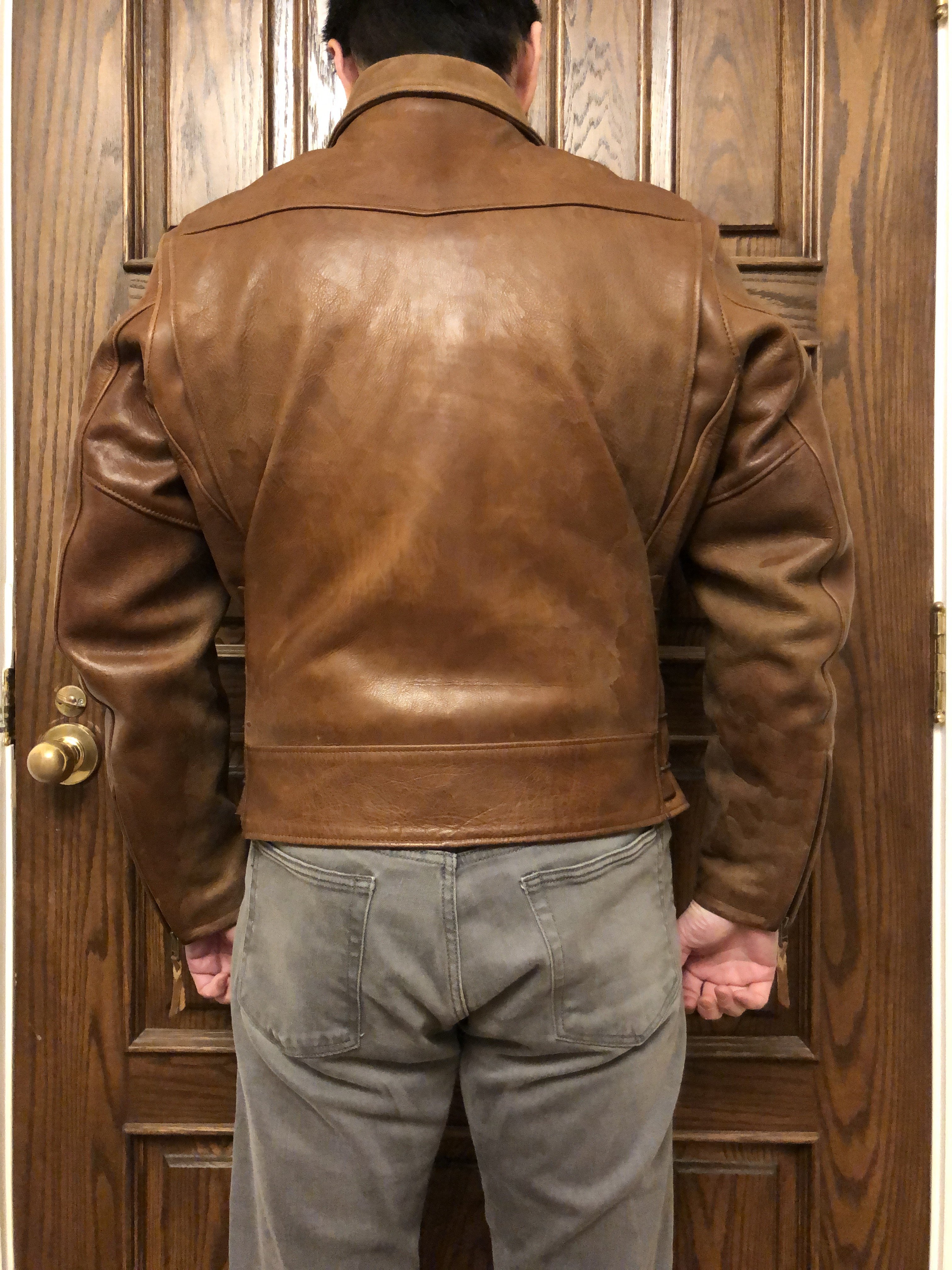 Johnson M500 Fit Deerskin 006.JPG