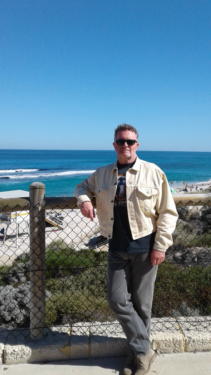 Levi trucker at Yanchep lagoon 2.jpg