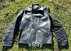 MINT-VTG-50-S-MONTGOMERY-WARD-CALIFORNIA-HORSE-HIDE-LEATHER-MOTORCYCLE-JACKET-01-jizb.jpg