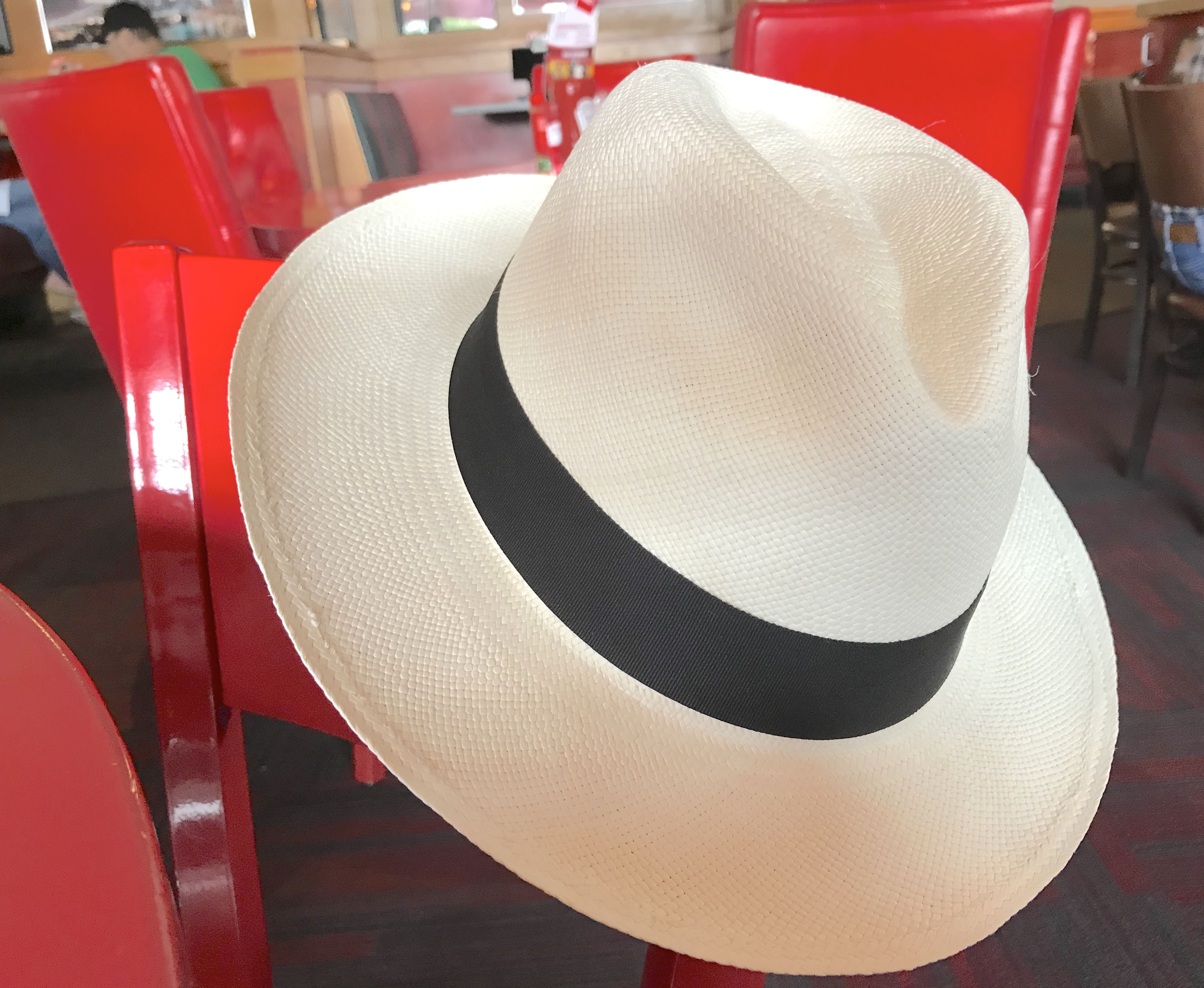 My white straw fedora at RR.jpg