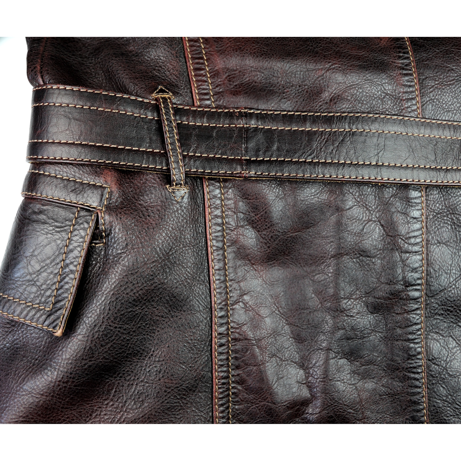 Thedi Barnstormer Burgundy Bruciato horsehide lower back IG photo.jpg
