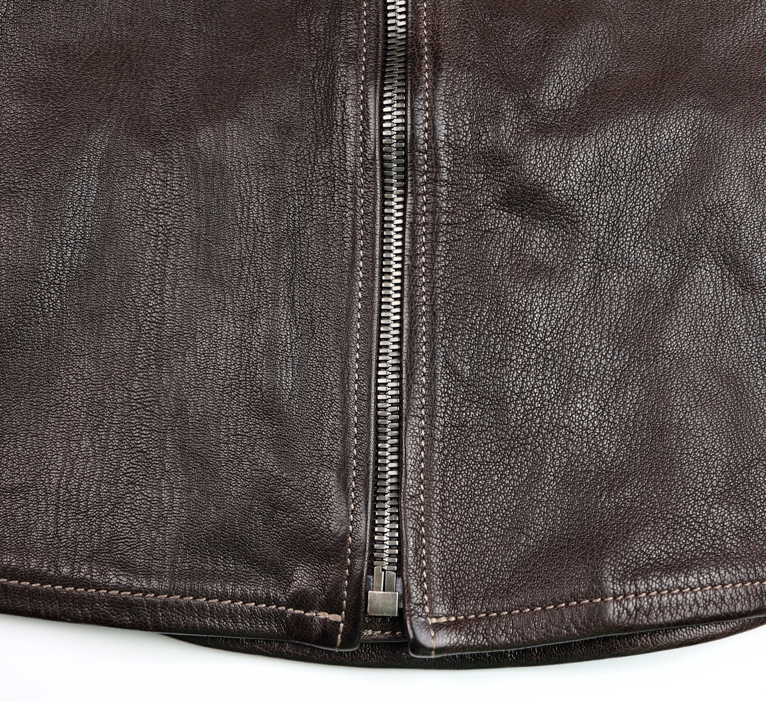 Thedi Cafe Crosszip Seal Goatskin bottom hem.jpg