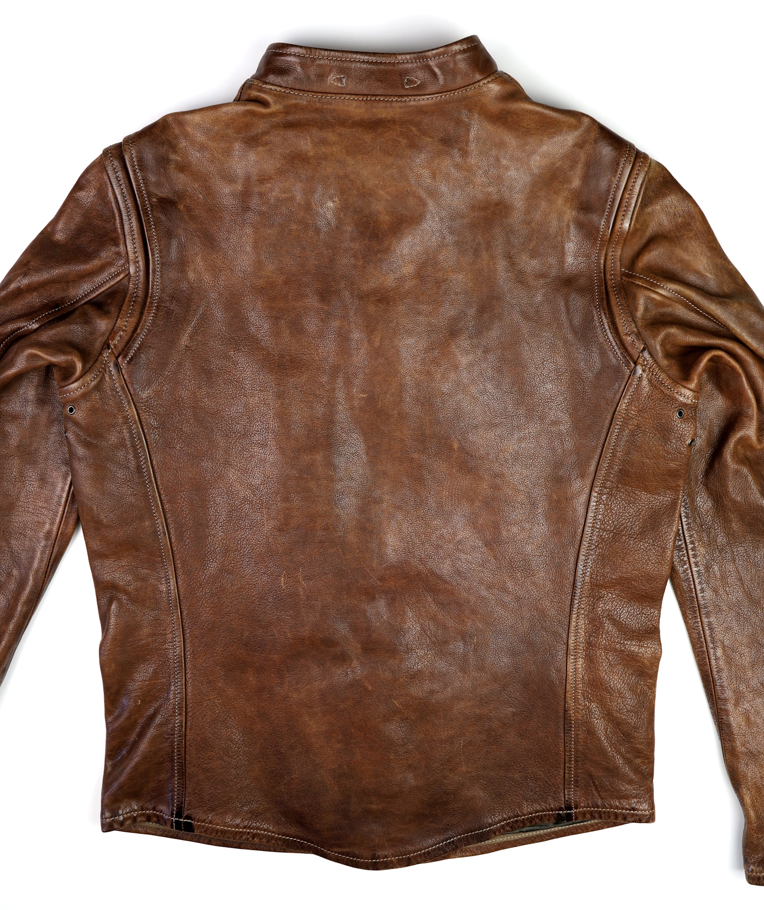 Thedi Cafe Racer Light Brown Toscano Buffalo back.jpg