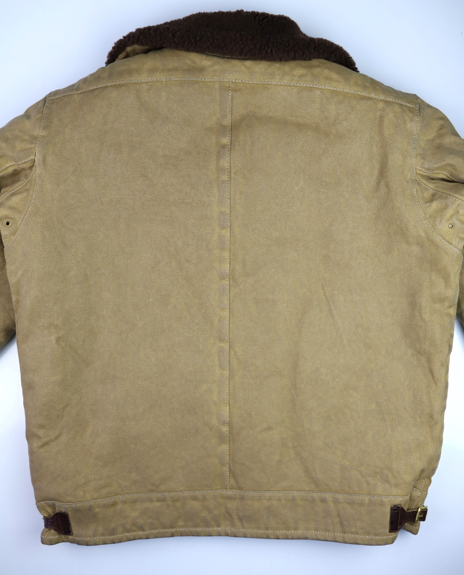 Thedi Civilian B-3 Canvas and Shearling back.jpg