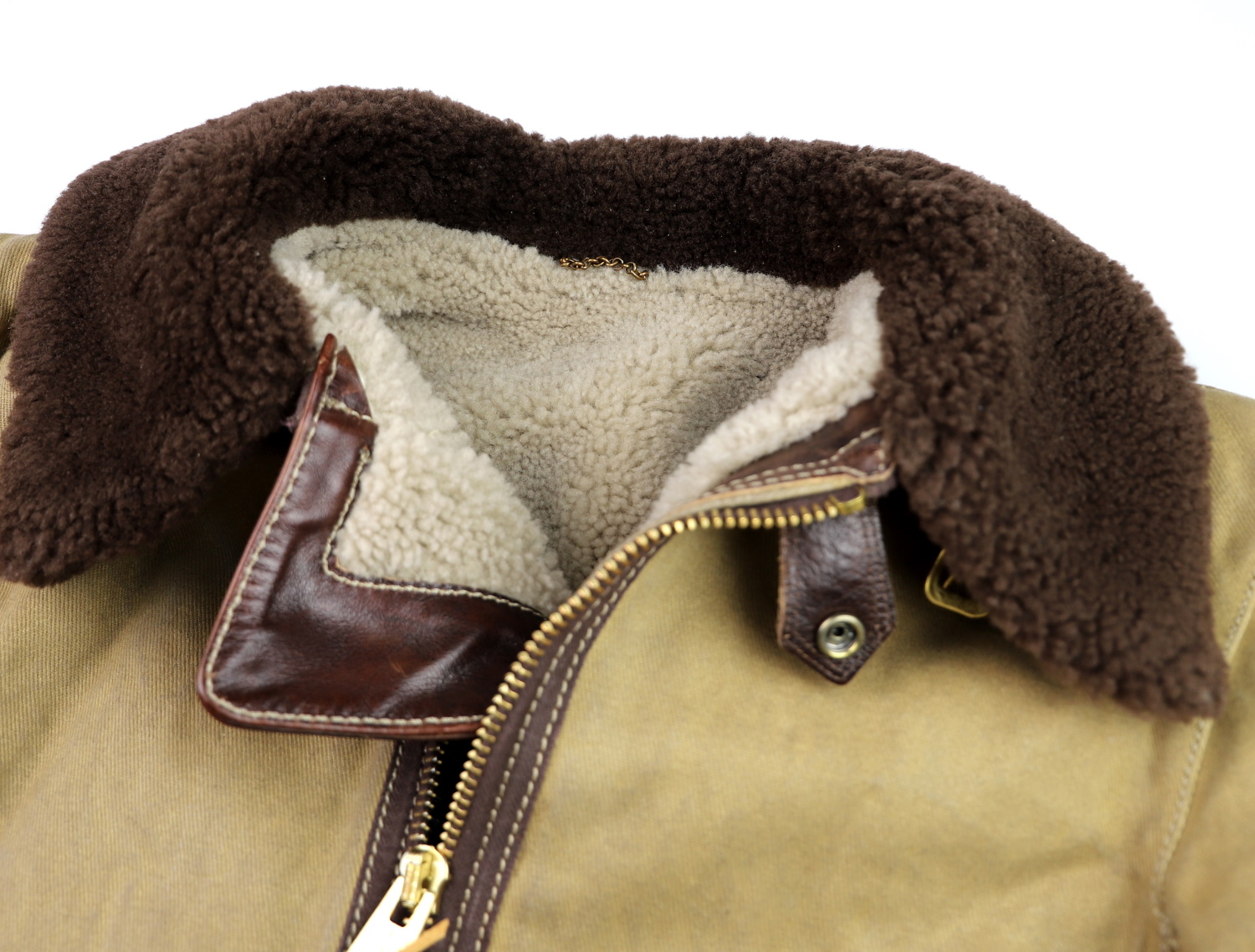 Thedi Civilian B-3 Canvas and Shearling collar.jpg