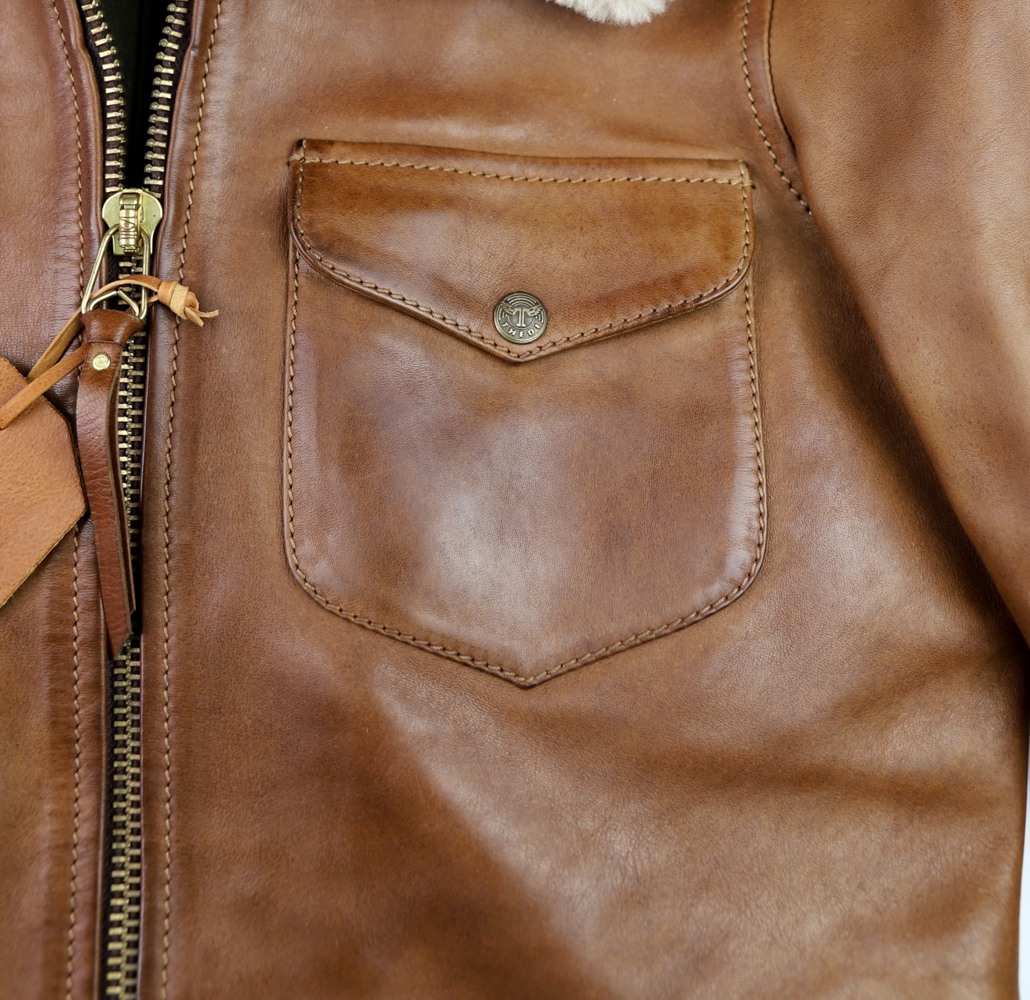 Thedi Custom Memphis Bruciato Horsehide chest pocket.jpg