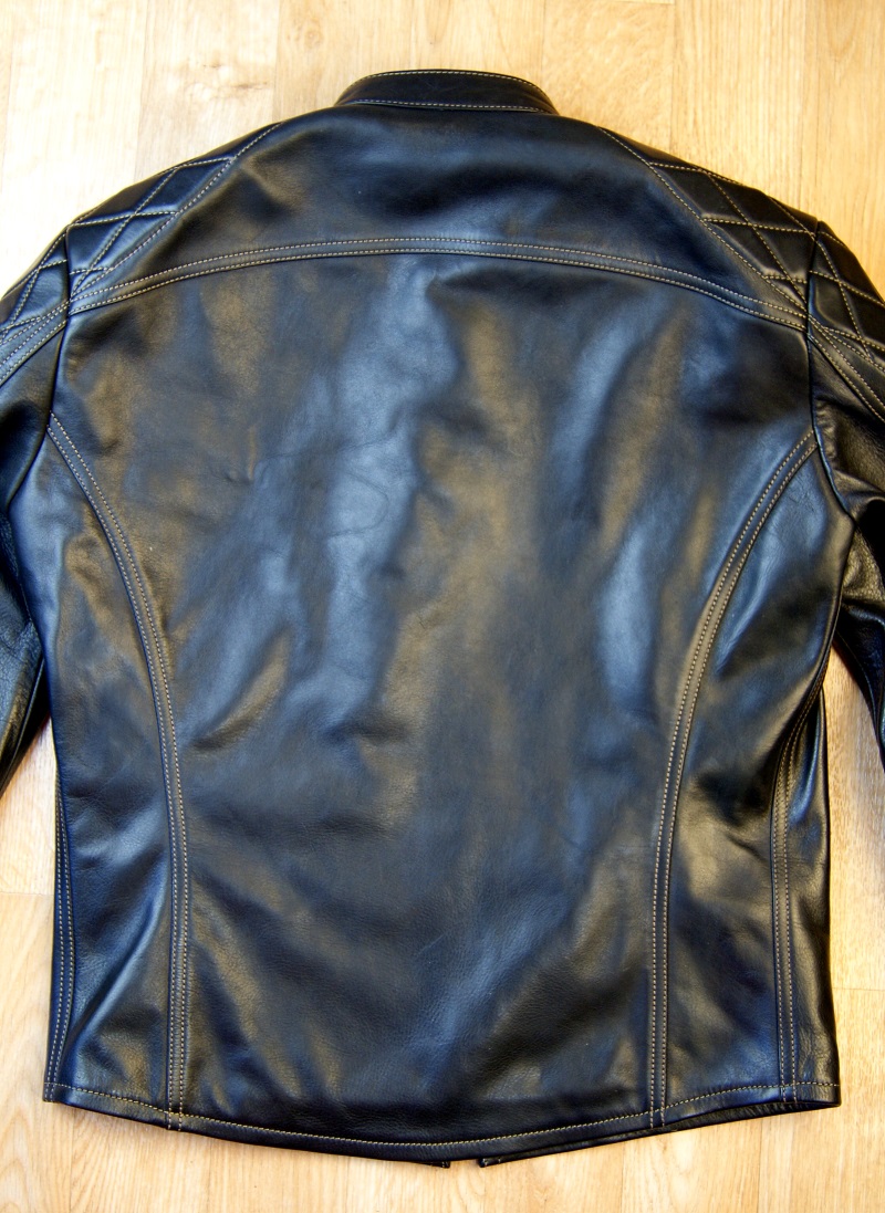 Thedi Custom Phenix Black Horsehide back.jpg