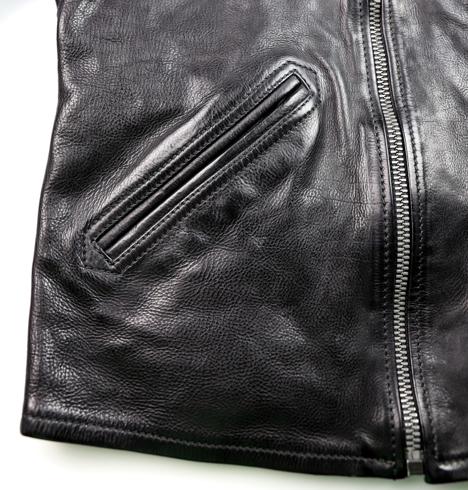 Thedi Evander custom Black Canneto Cowhide handwarmer.jpg