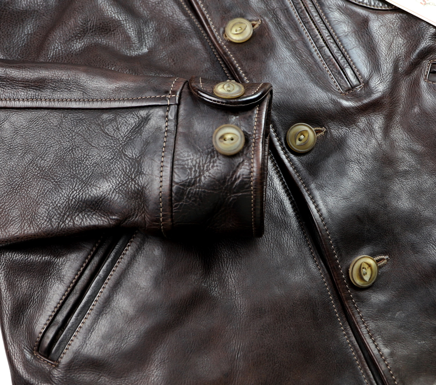 Thedi Hektor Brown Canneto Cowhide L1 button cuff.jpg