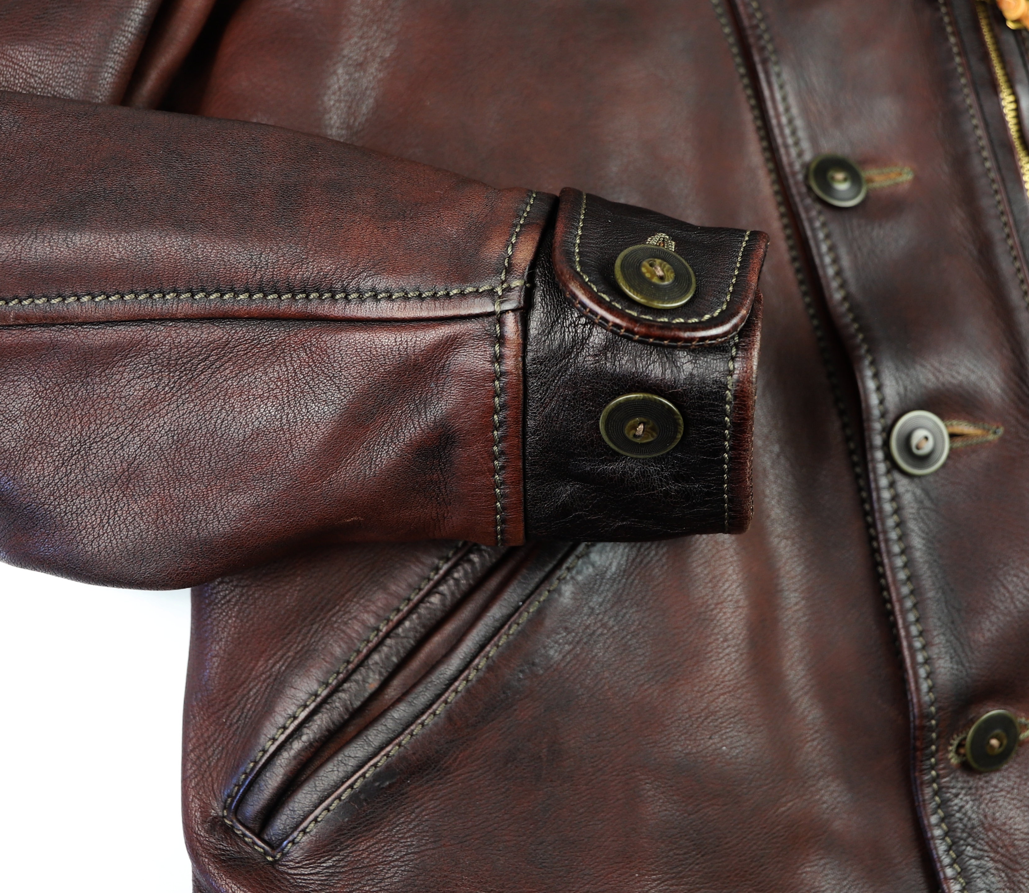 Thedi Hektor Burgundy Bruciato horsehide button cuff.jpg