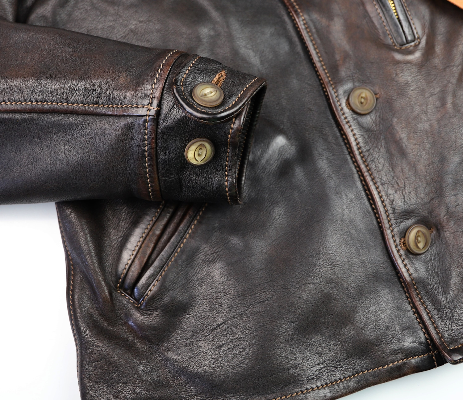 Thedi Hektor Chestnut Bruciato Horsehide XL3 button cuff.jpg