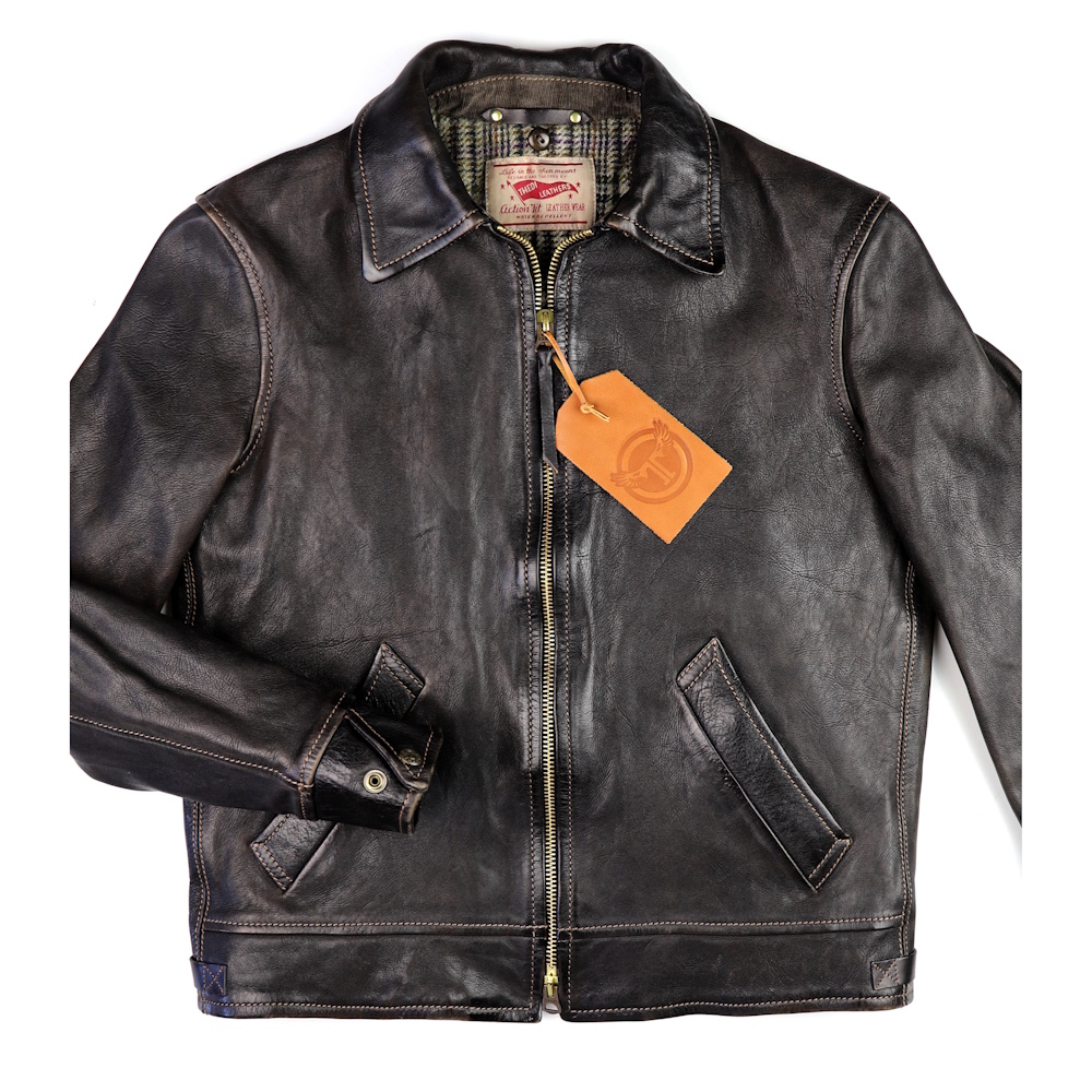 Thedi Idas Black Teacore Bruciato Horsehide M37 front no collar IG square.jpg