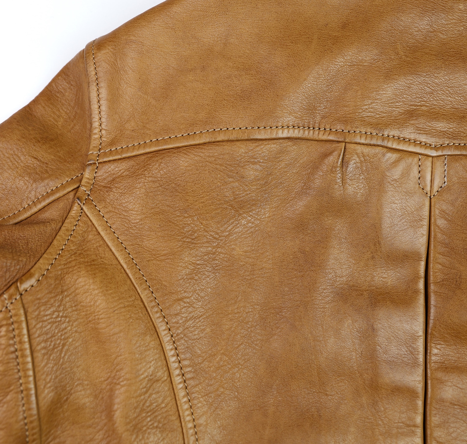 Thedi Memphis Undyed Bruciato Horsehide FP2 yoke.jpg