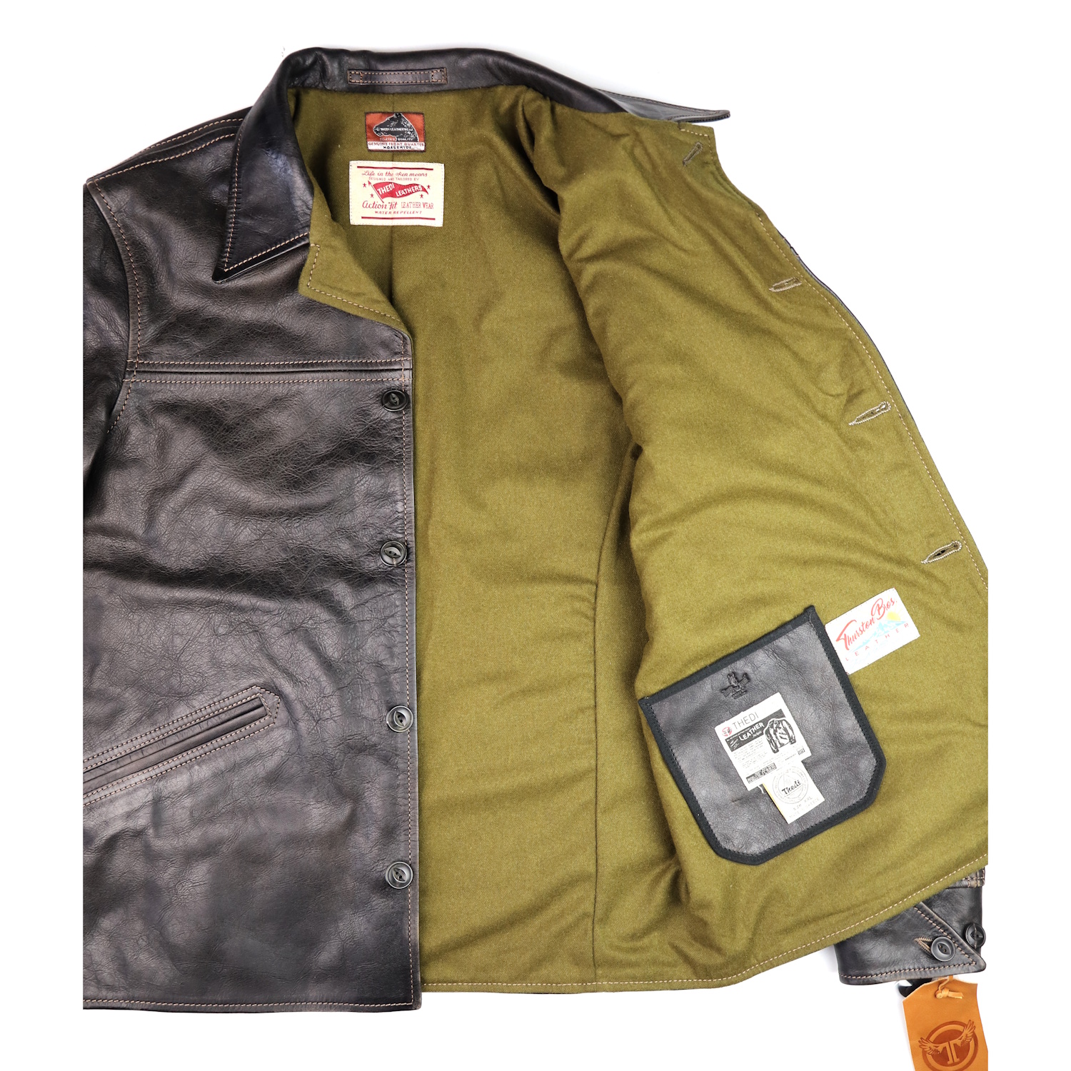 Thedi Metropolis Black Teacore Bruciato 2XL olive wool lining IG square.jpg