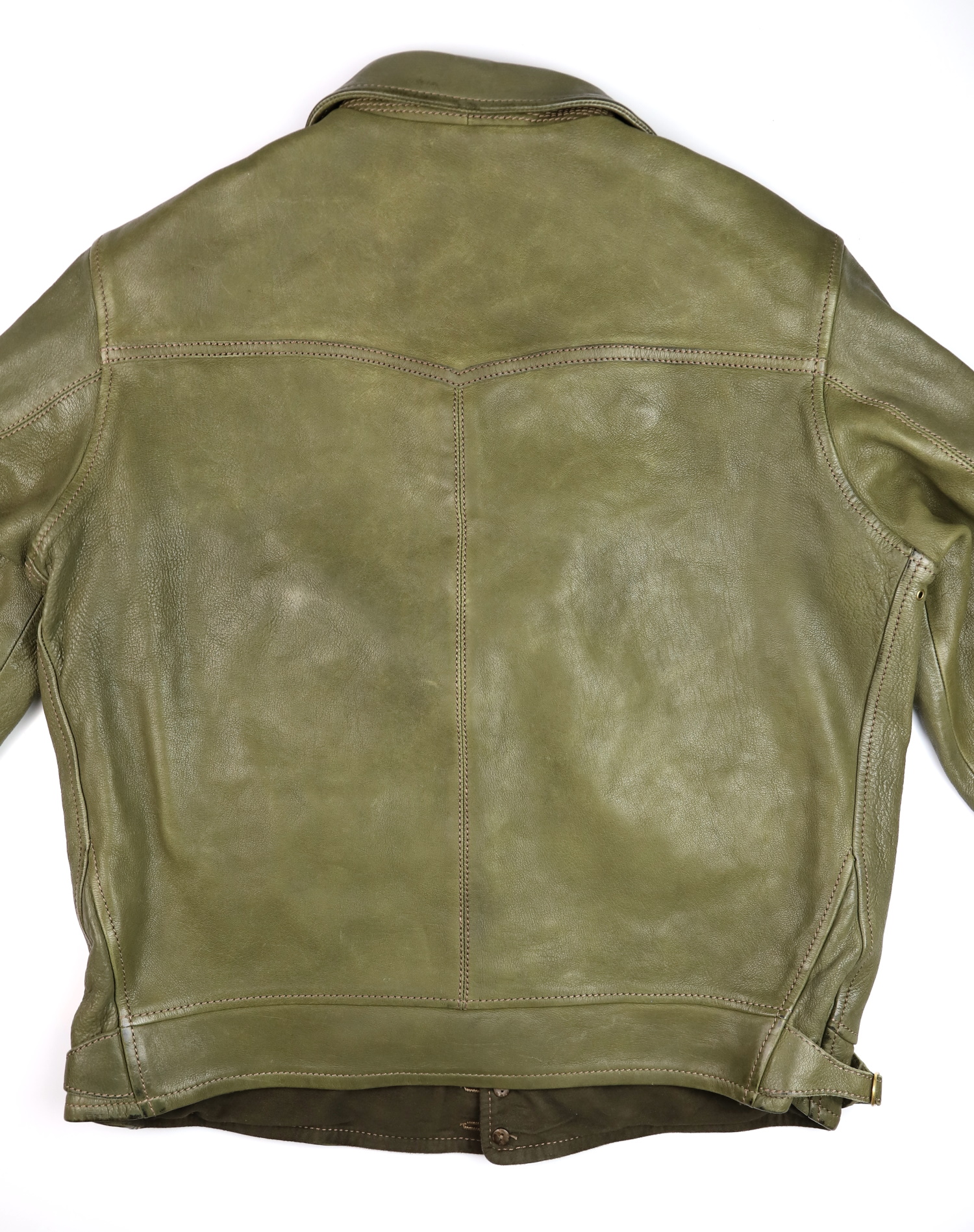 Thedi Niko Green Deerskin back.jpg