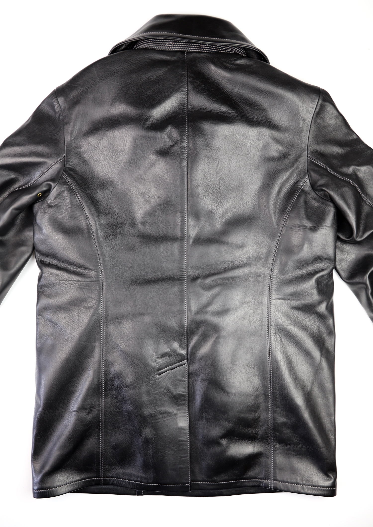 Thedi Peacoat Black Italian Horsehide back.jpg