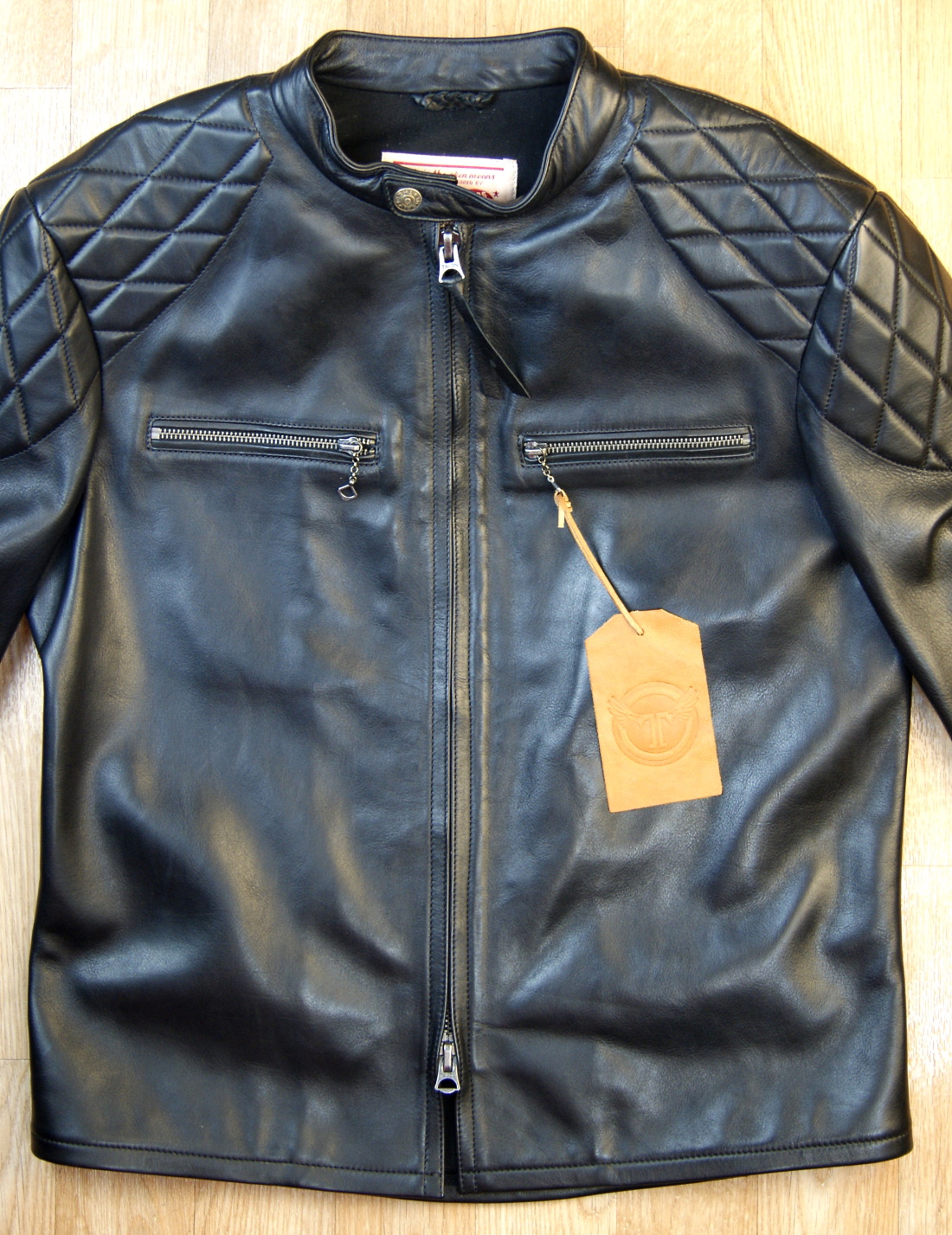 Thedi Phenix Black Horsehide THP15 front.jpg