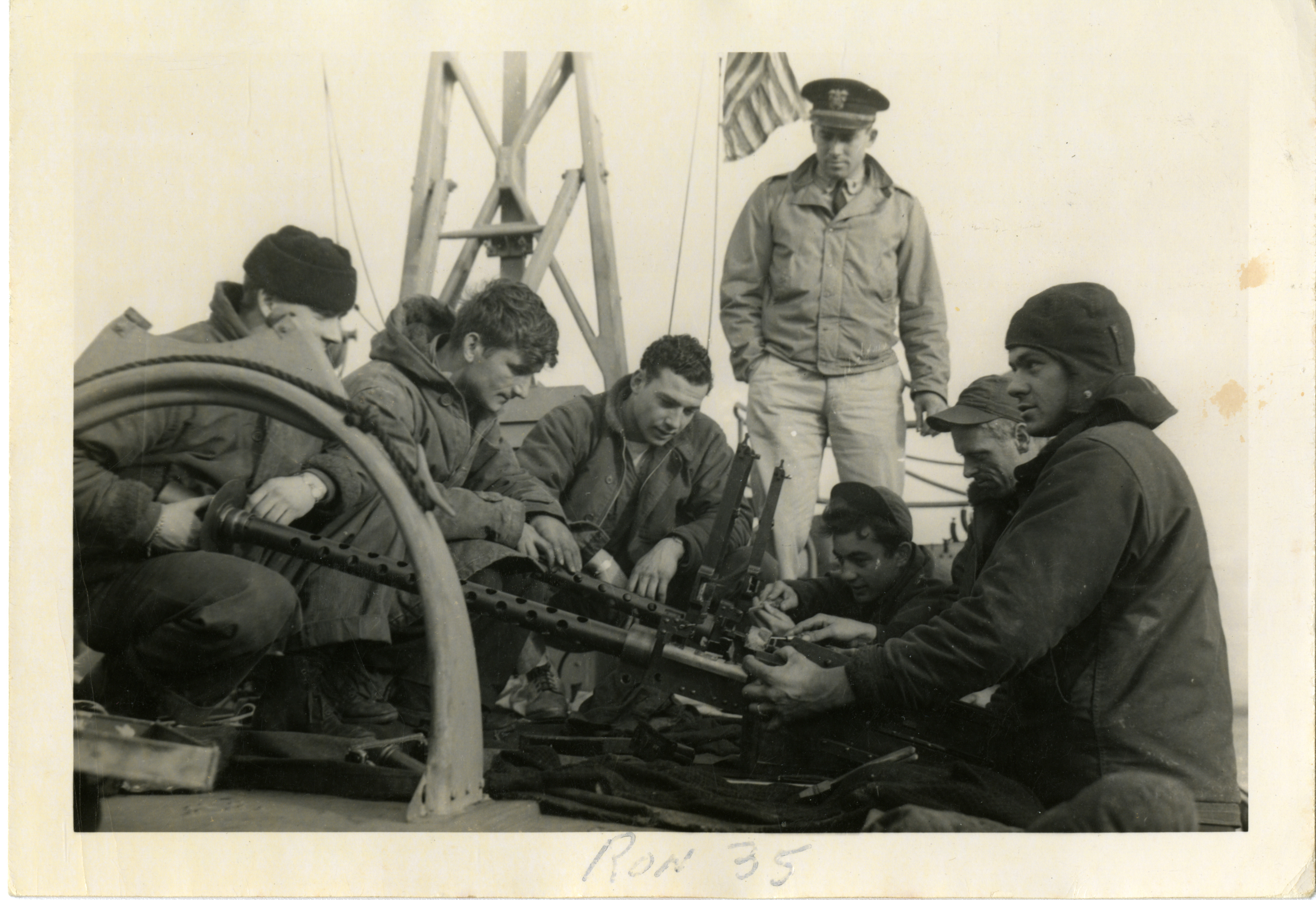 US PT Boat Crewmen maintenance on machine ***s.jpg