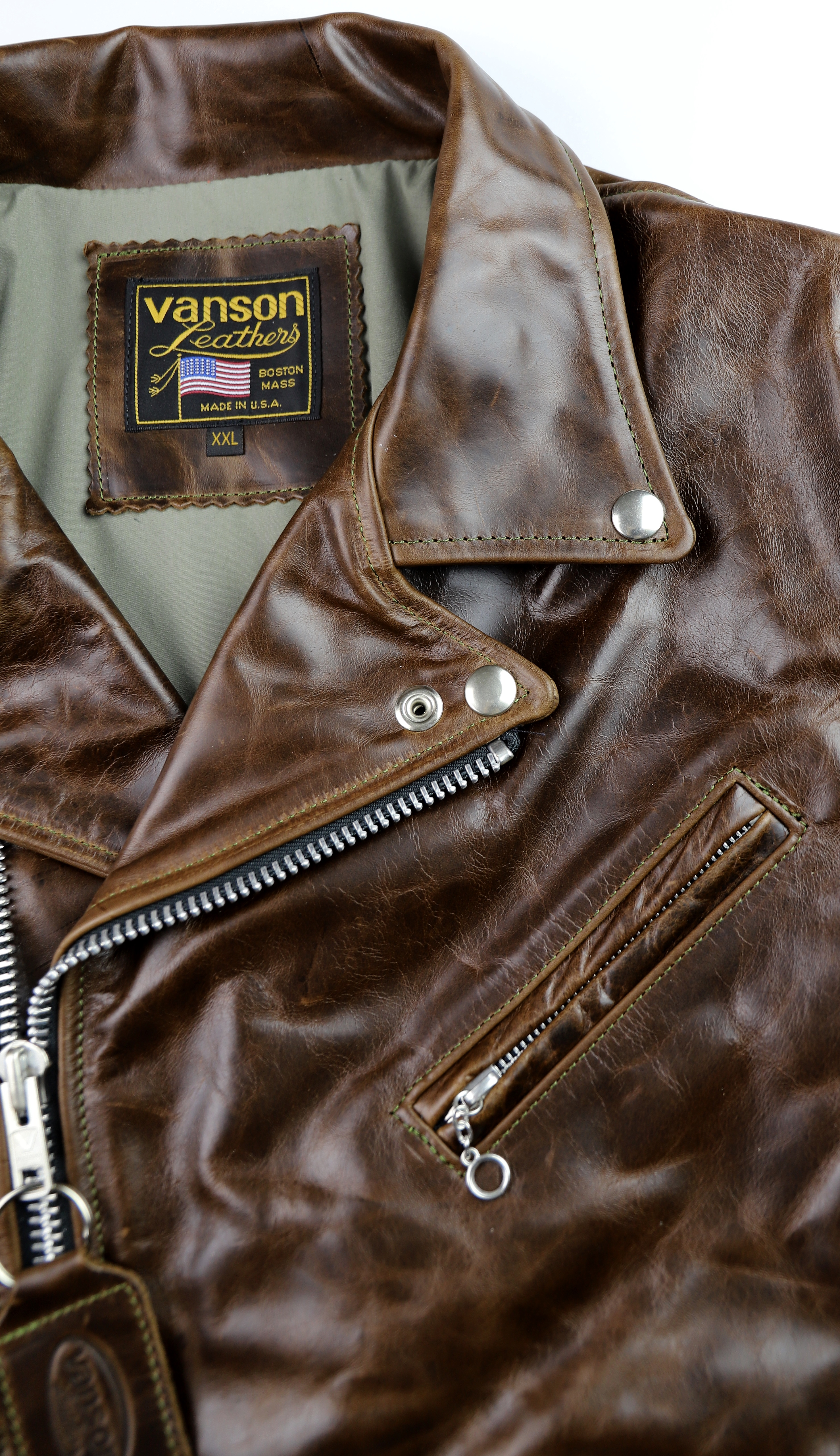 Vanson Daredevil **L Dark Maple Bainbridge M89 Chest Pocket.jpg