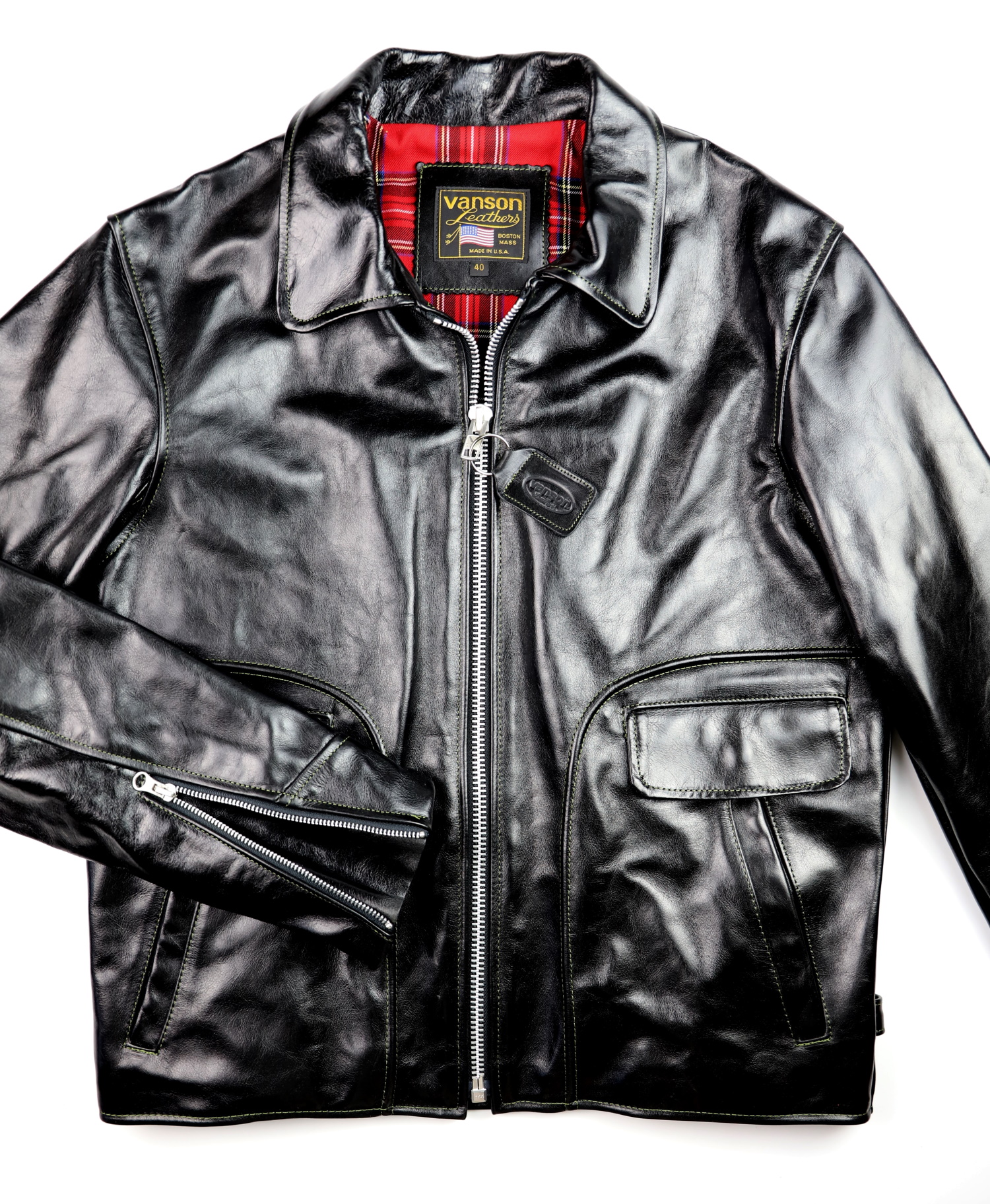 Vanson Ike Black Vancouver Cowhide 40 front 1.1.jpg