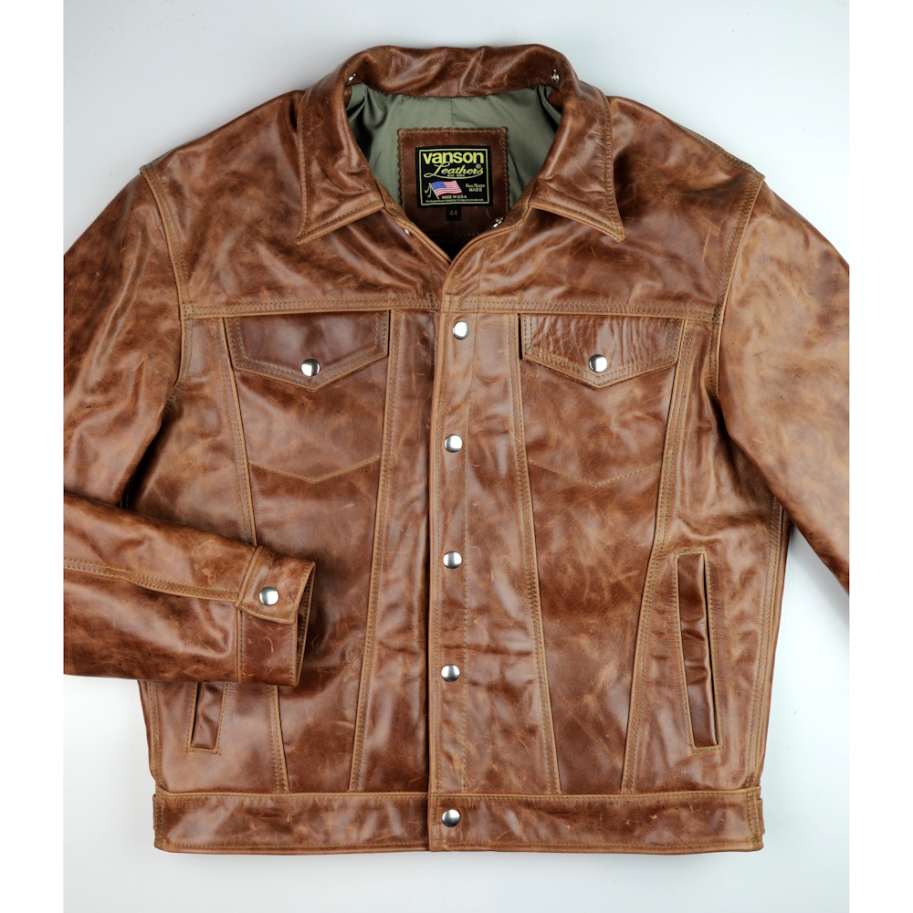 Vanson Maverick Whiskey Roma 44G front no collar IG square.jpg