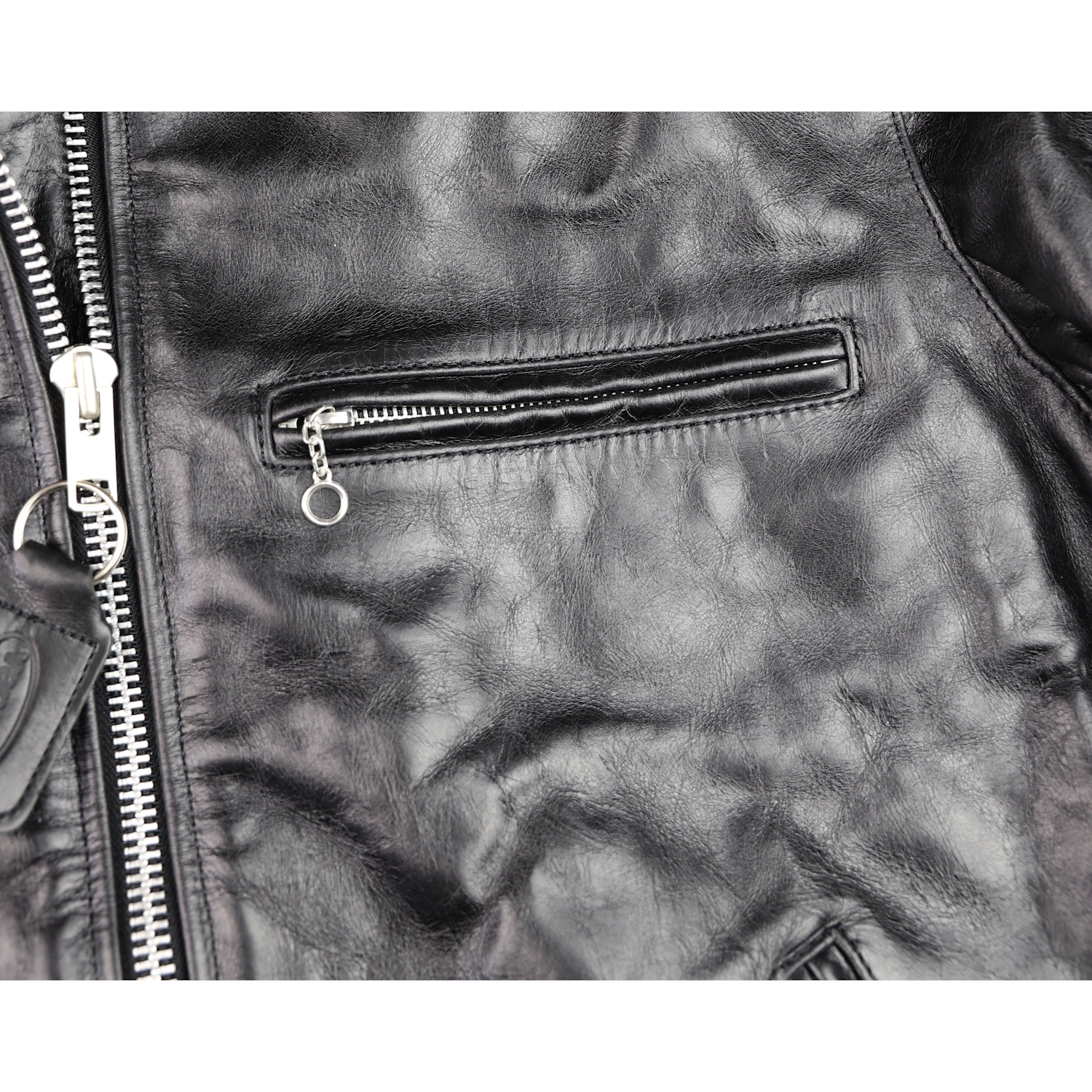Vanson Oxford Black Bainbridge Cowhide chest pocket.jpg