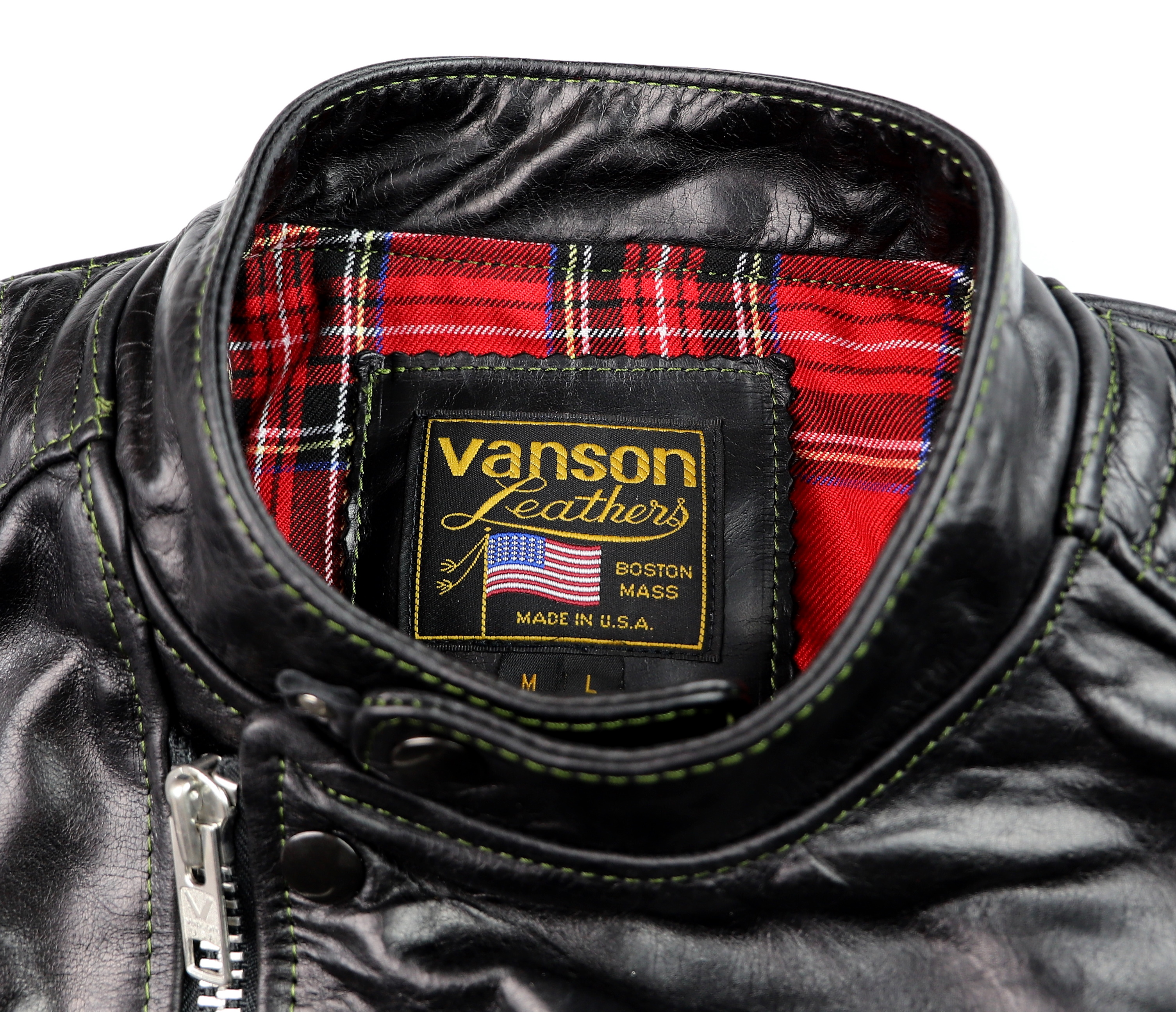 Vanson Portland Black Bainbridge 8FC ML tag 1.jpg