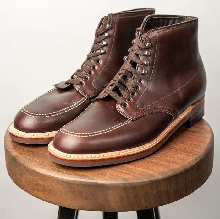 Alden 403 Moc Toe Boot - Brown Chromexcel - $680