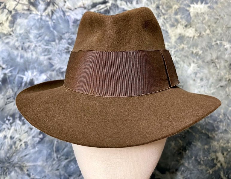 Borsalino fu Lazzaro brown Fedora -1.jpg