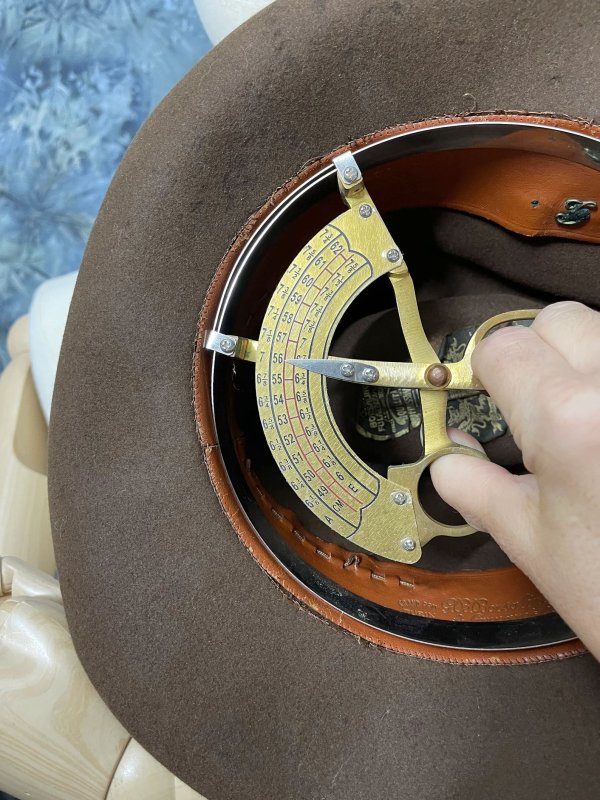 Borsalino fu Lazzaro brown Fedora -9.jpg