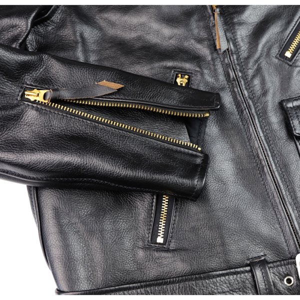 Aero Indian Ranger Blackened Brown Vicenza SB42 sleeve zipper IG square.jpg