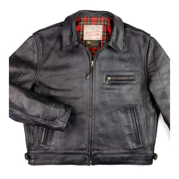 Aero Highwayman Black CXL Steerhide Gently Worn front IG square.jpg