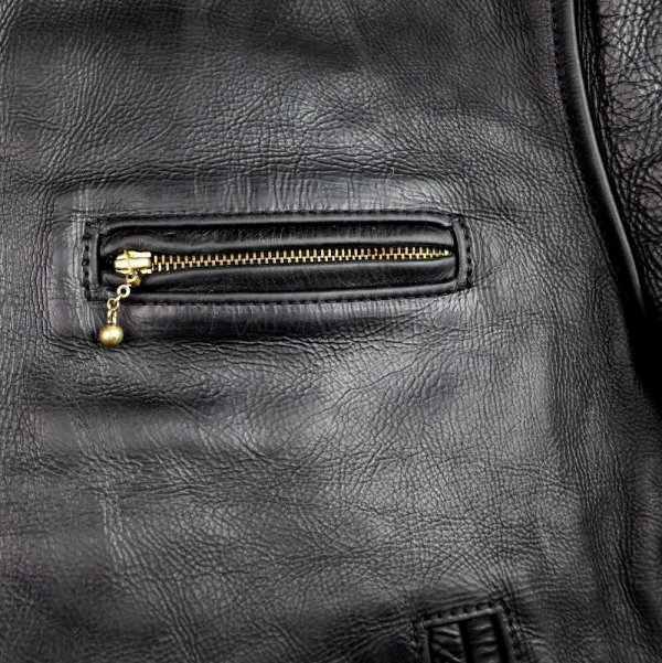 Aero Highwayman Black CXL Steerhide Gently Worn chest pocket IG square.jpg