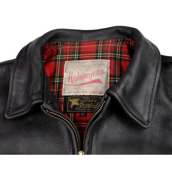 Aero Highwayman Black CXL Steerhide Gently Worn tag IG square.jpg