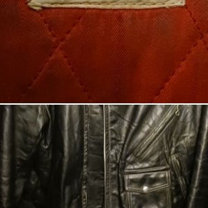 Rare horse hide motorcycle jacket
