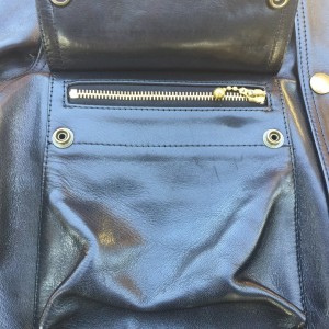 Top Left Zipper Pocket